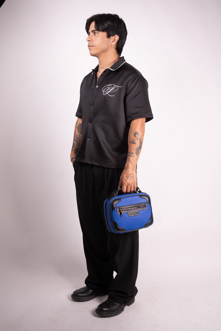 Crossbody Queretaro • Zafiro/Negro