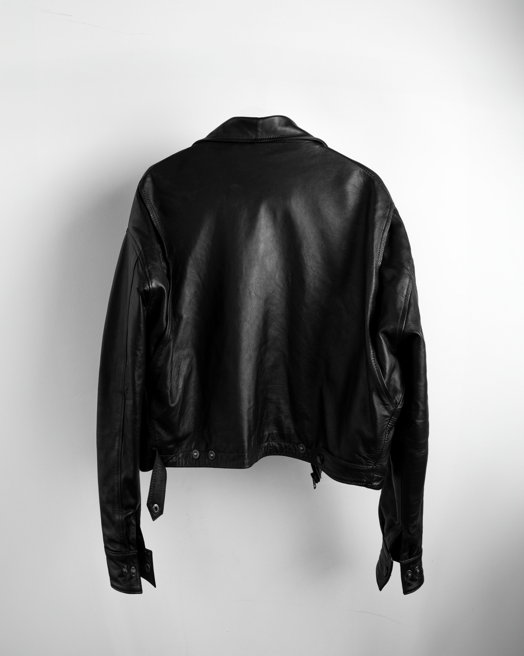 Jacket Cropped Juárez • Negro Liso