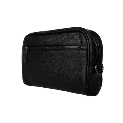 Crossbody/Neceser León Negro Flotter
