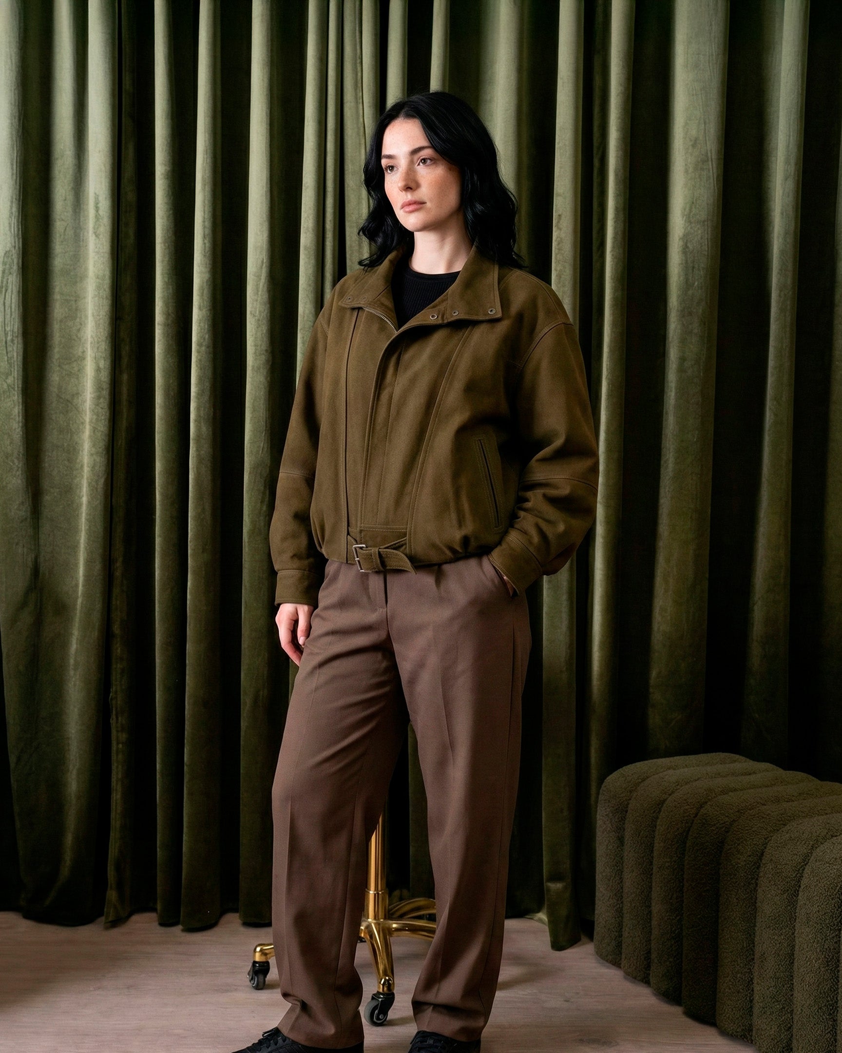 Jacket Polanco • Nobuk Fango