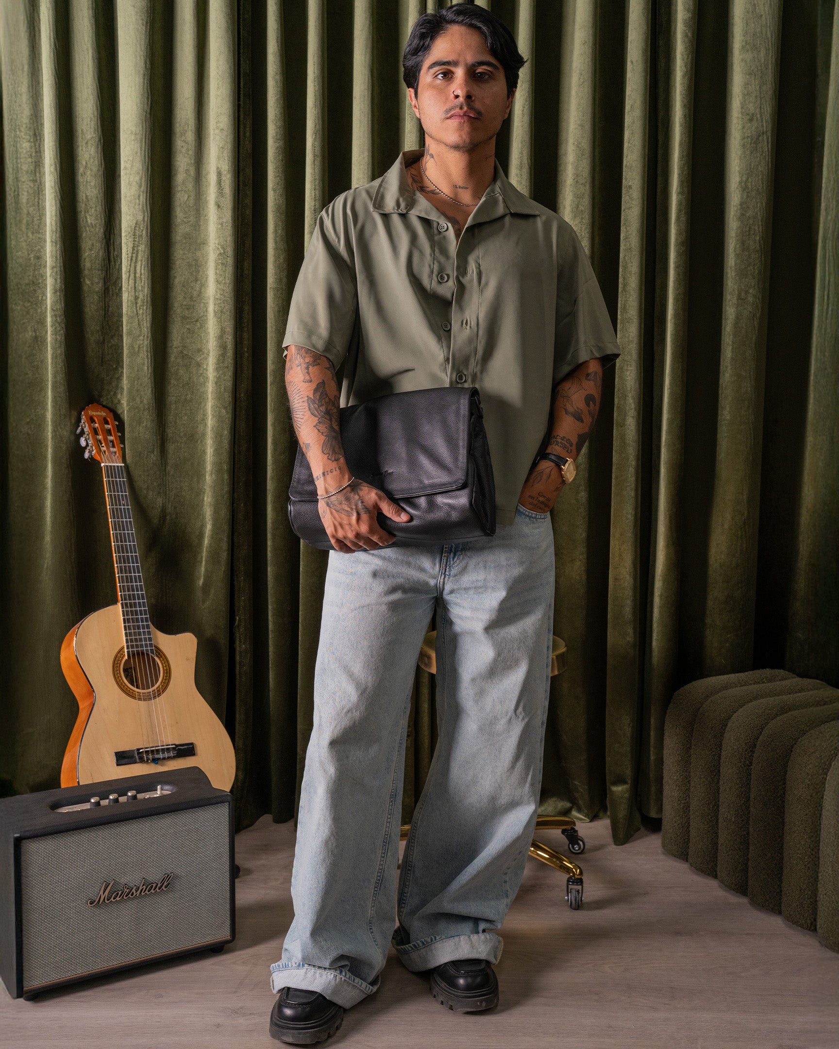 Camisa Bossa Club • Olivo