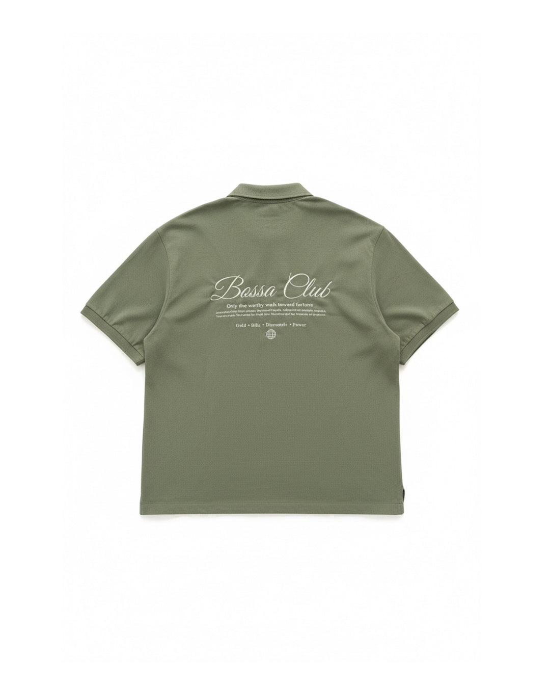 Camisa Oversized Bossa Club • Olivo