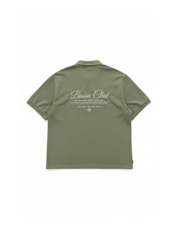 Camisa Oversized Bossa Club • Olivo