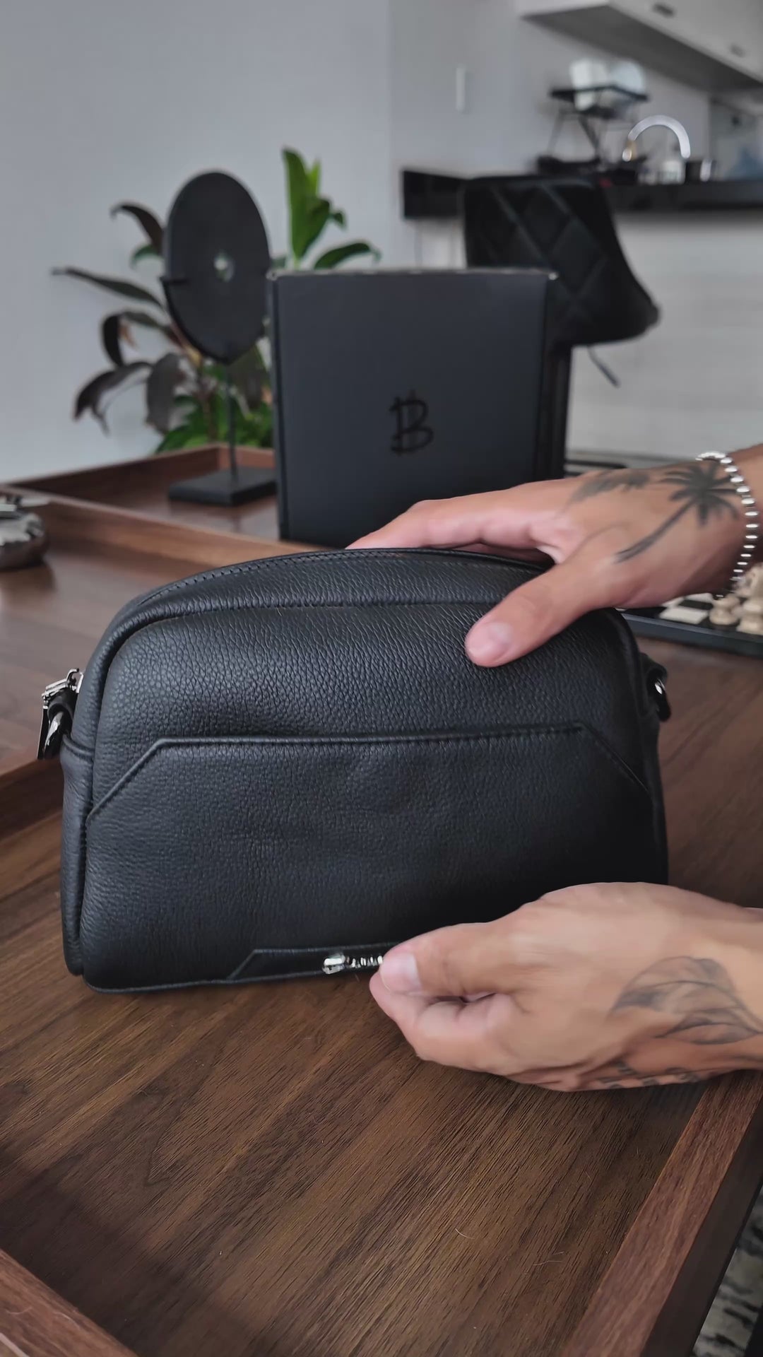 Crossbody Orizaba • Negro Flotter